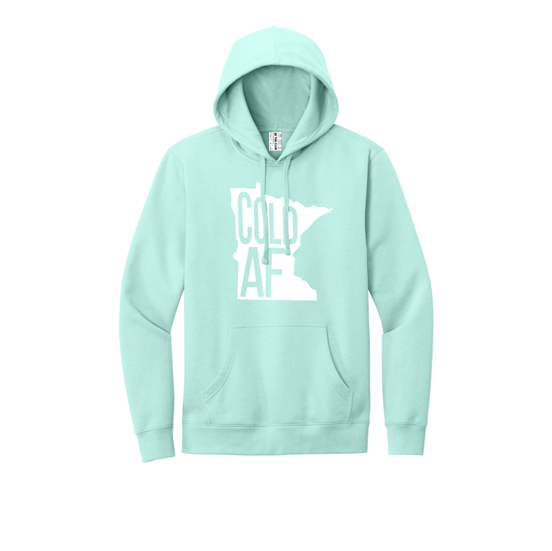 Clubhouse Hoodie - Cold AF - White Logo - Womens