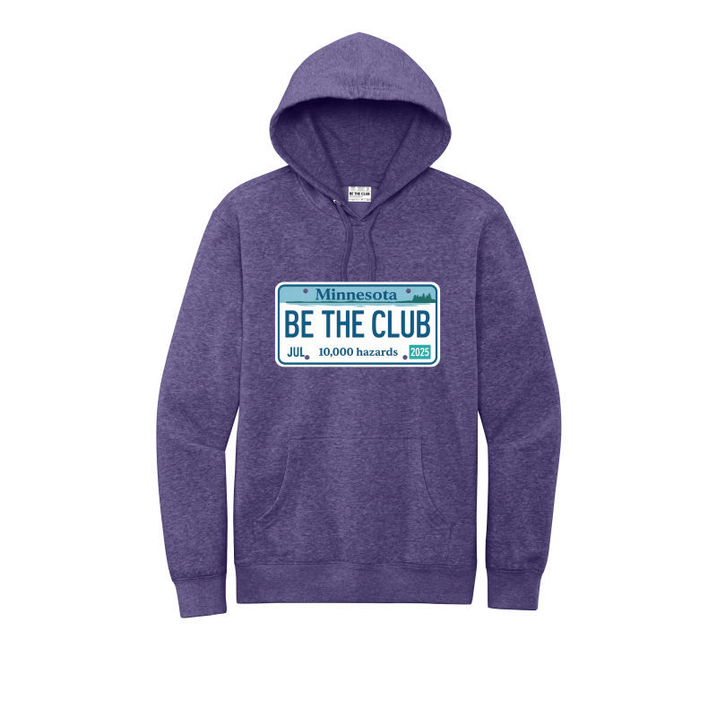 Clubhouse Hoodie - MN License Plate - Women's