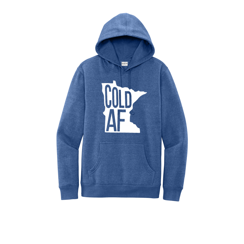 Clubhouse Hoodie - Cold AF - White Logo - Womens
