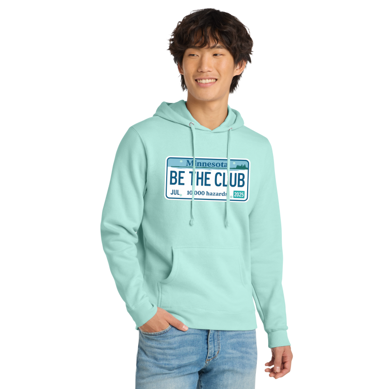 Clubhouse Hoodie - MN License Plate