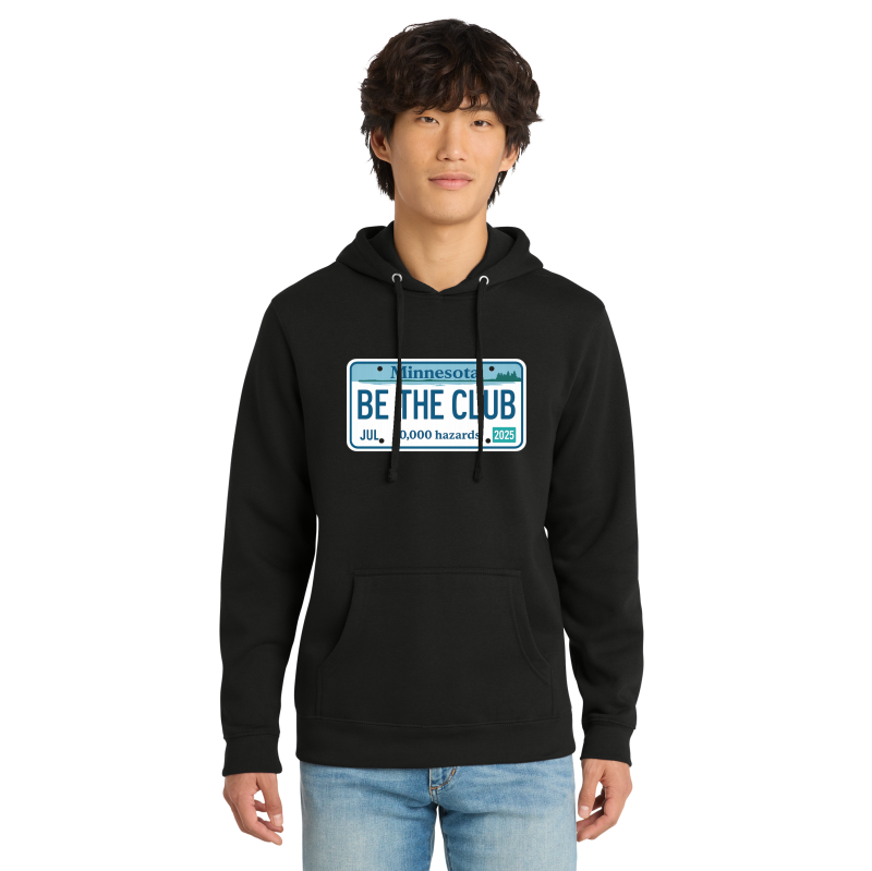 Clubhouse Hoodie - MN License Plate