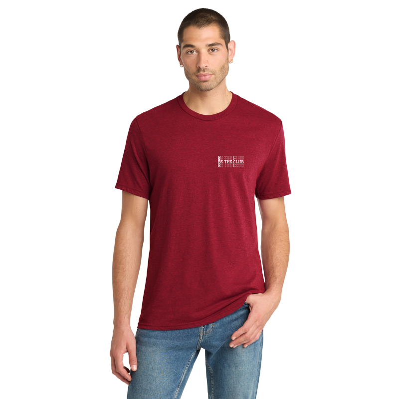 The Foundation Tee - White Stacked Logo
