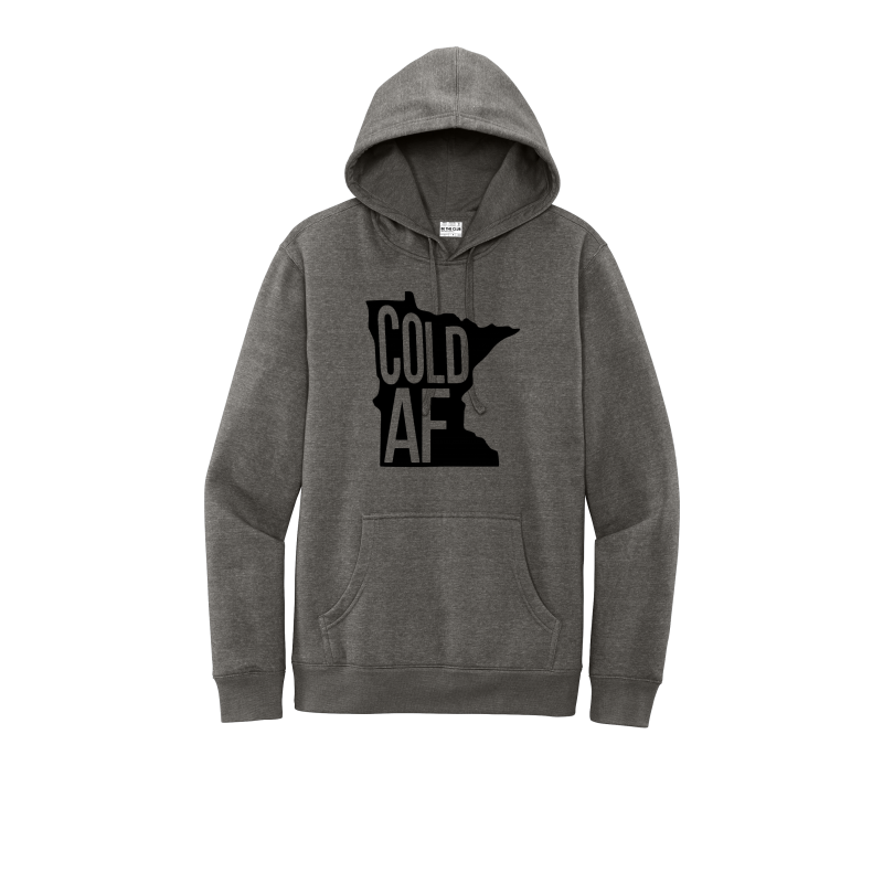 Clubhouse Hoodie - Cold AF - Black Logo - Womens