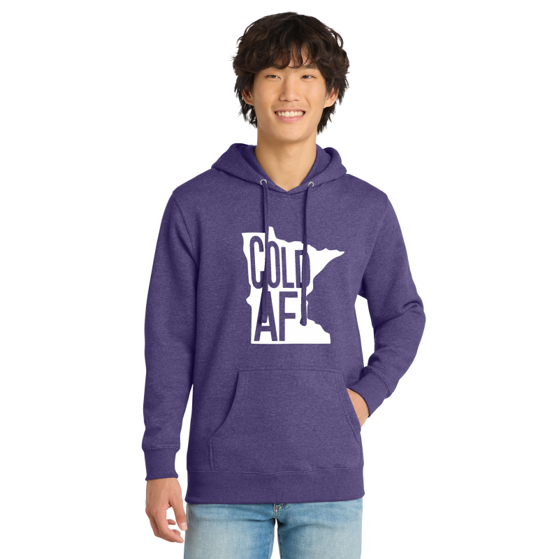 Clubhouse Hoodie - Cold AF - White Logo