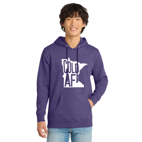 Clubhouse Hoodie - Cold AF - White Logo
