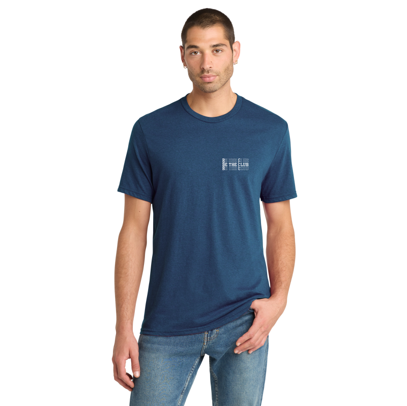 The Foundation Tee - White Stacked Logo
