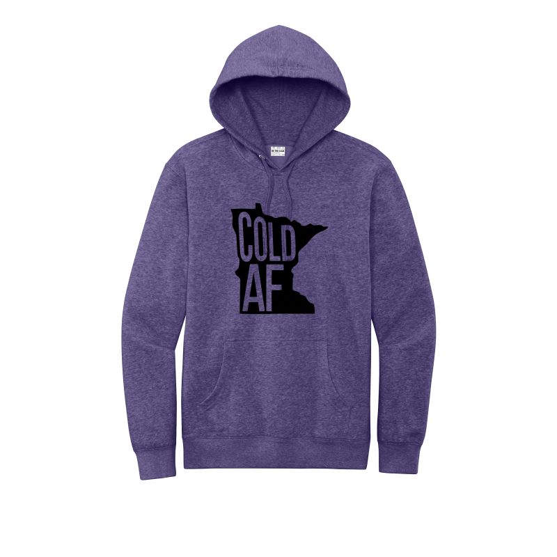Clubhouse Hoodie - Cold AF - Black Logo - Womens