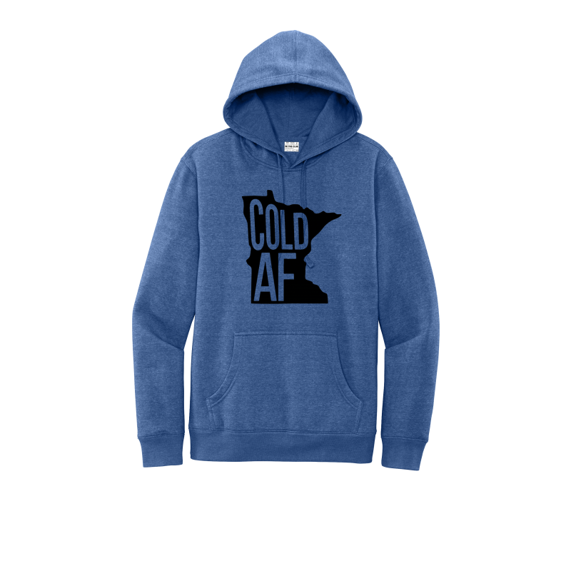 Clubhouse Hoodie - Cold AF - Black Logo - Womens