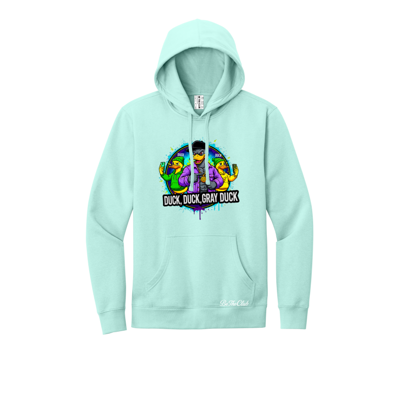 Clubhouse Hoodie - Duck, Duck, Gray Duck - Women's