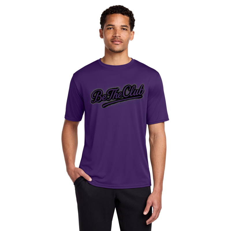 Performance Tee - Spray Paint -  Black Text