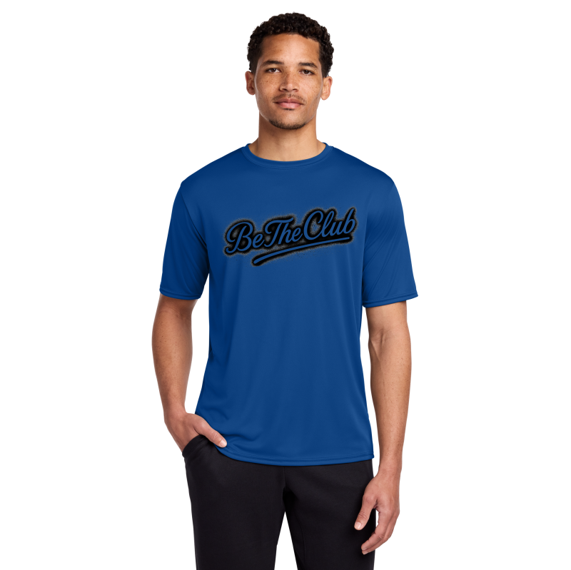 Performance Tee - Spray Paint -  Black Text