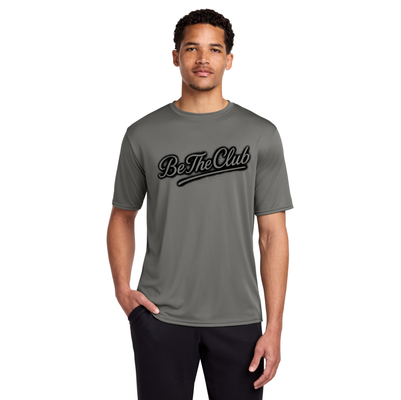 Performance Tee - Spray Paint -  Black Text