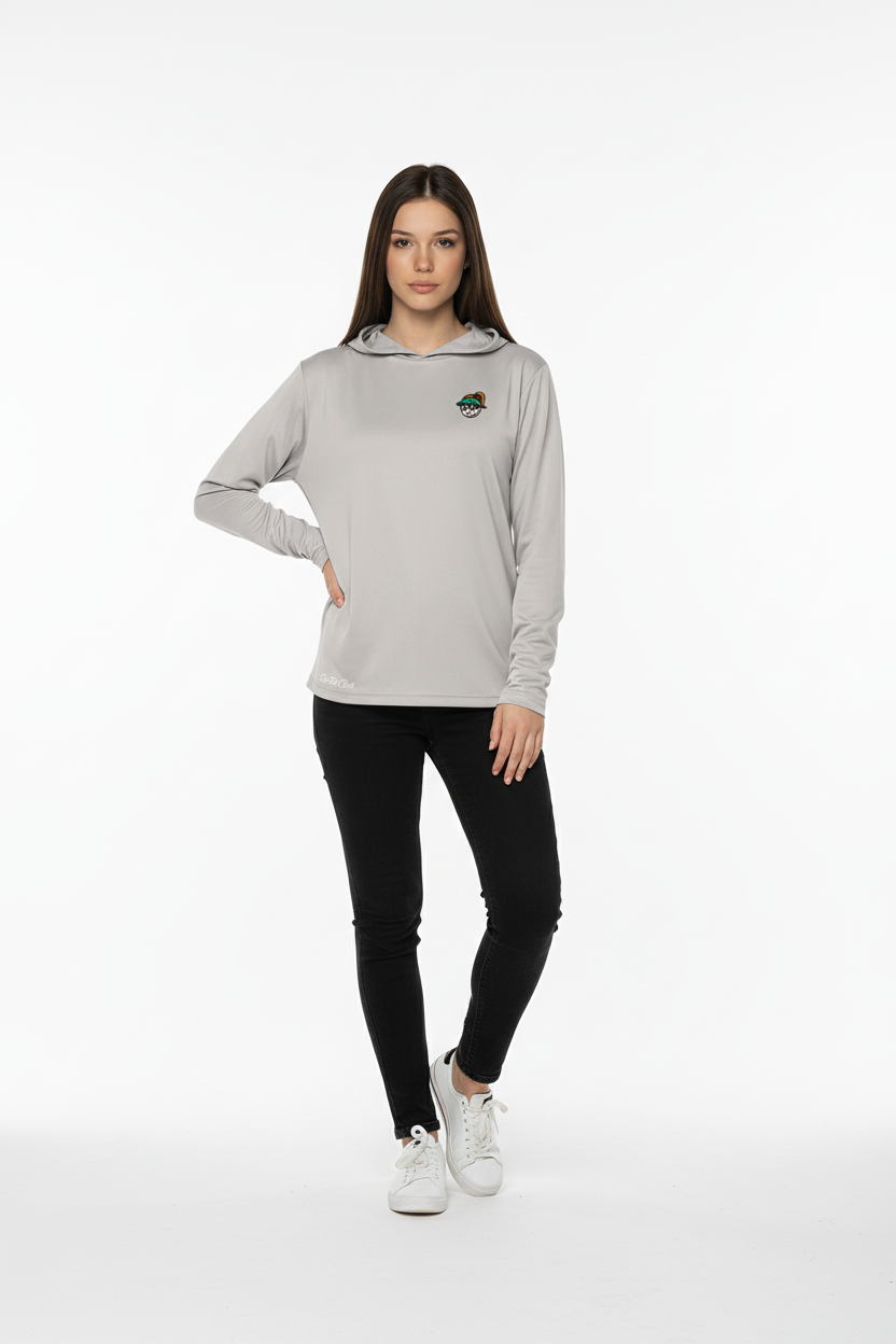 Performance Long Sleeve Hoodie - Golf Girl