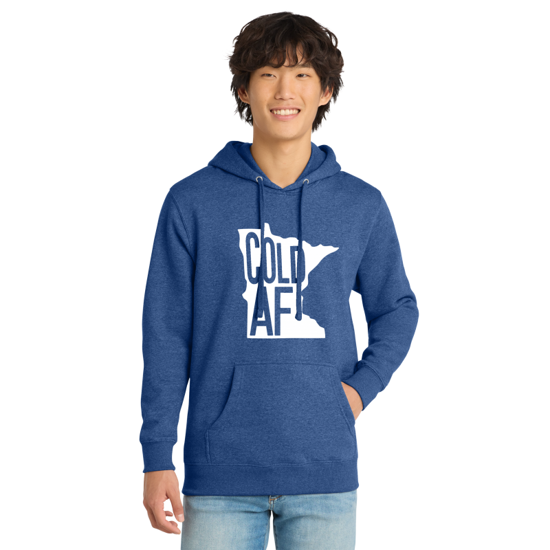 Clubhouse Hoodie - Cold AF - White Logo