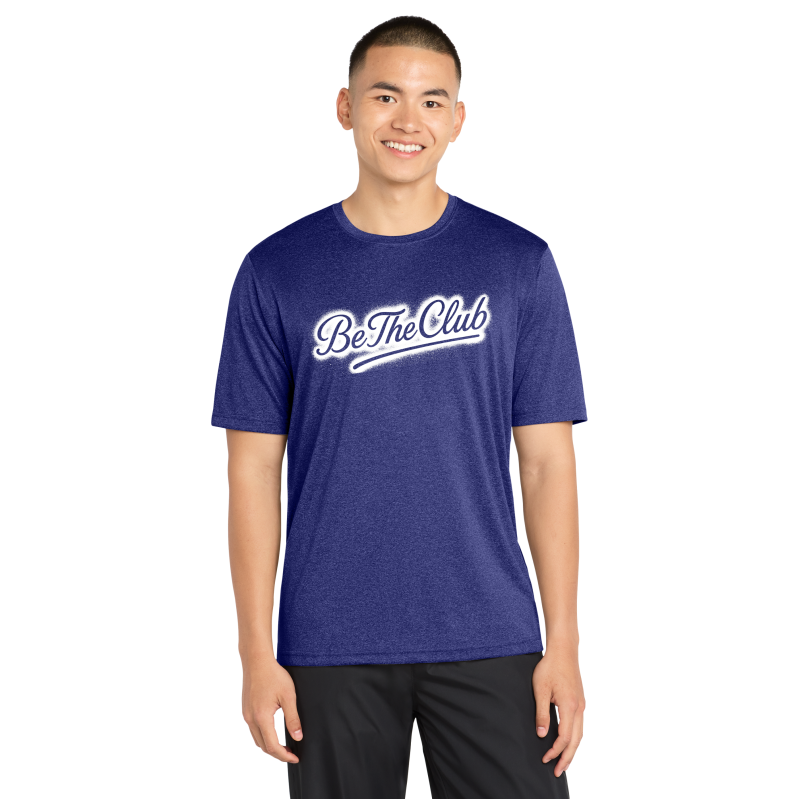 Performance Heathered Tee - Spray Paint