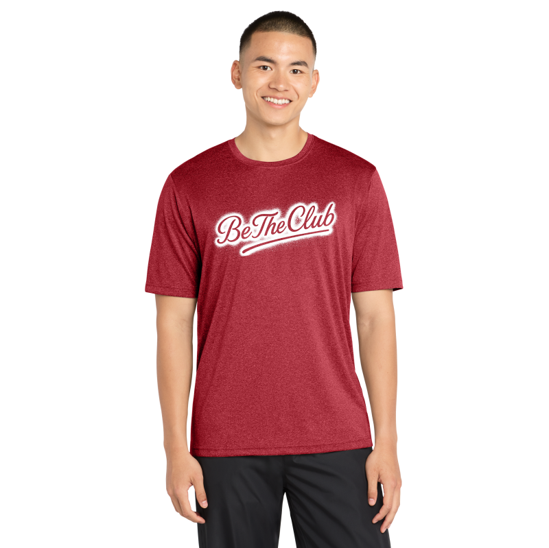 Performance Heathered Tee - Spray Paint