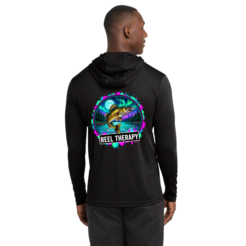 Performance Long Sleeve Hoodie - Reel Therapy