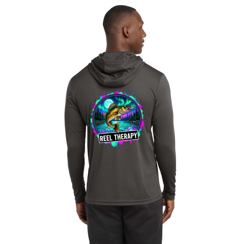 Performance Long Sleeve Hoodie - Reel Therapy