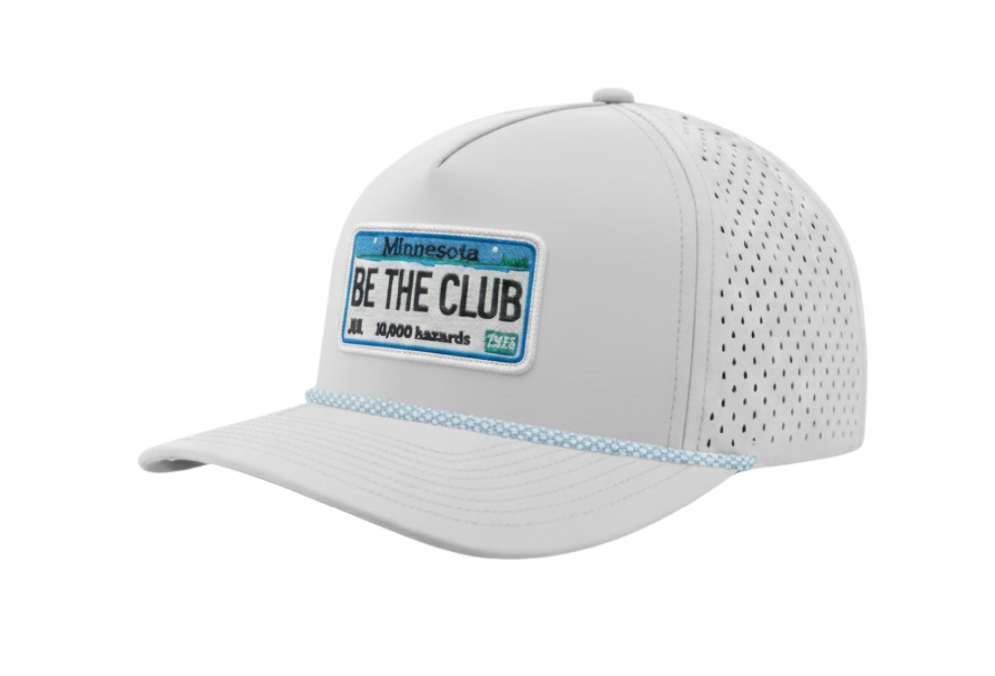 Zapped Hat + Rope - License Plate