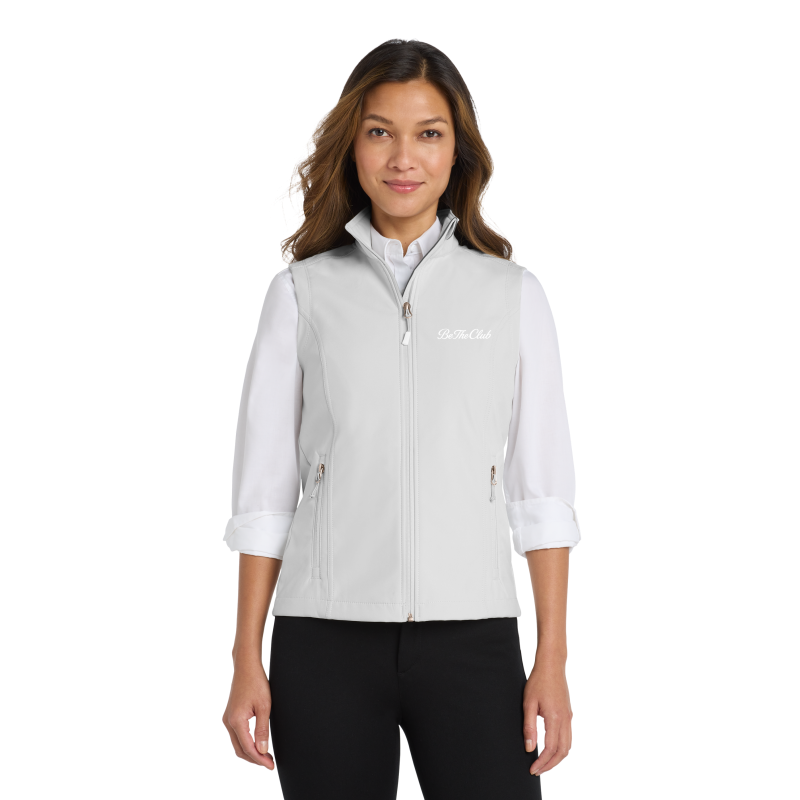 Signature Vest - Script - White Text