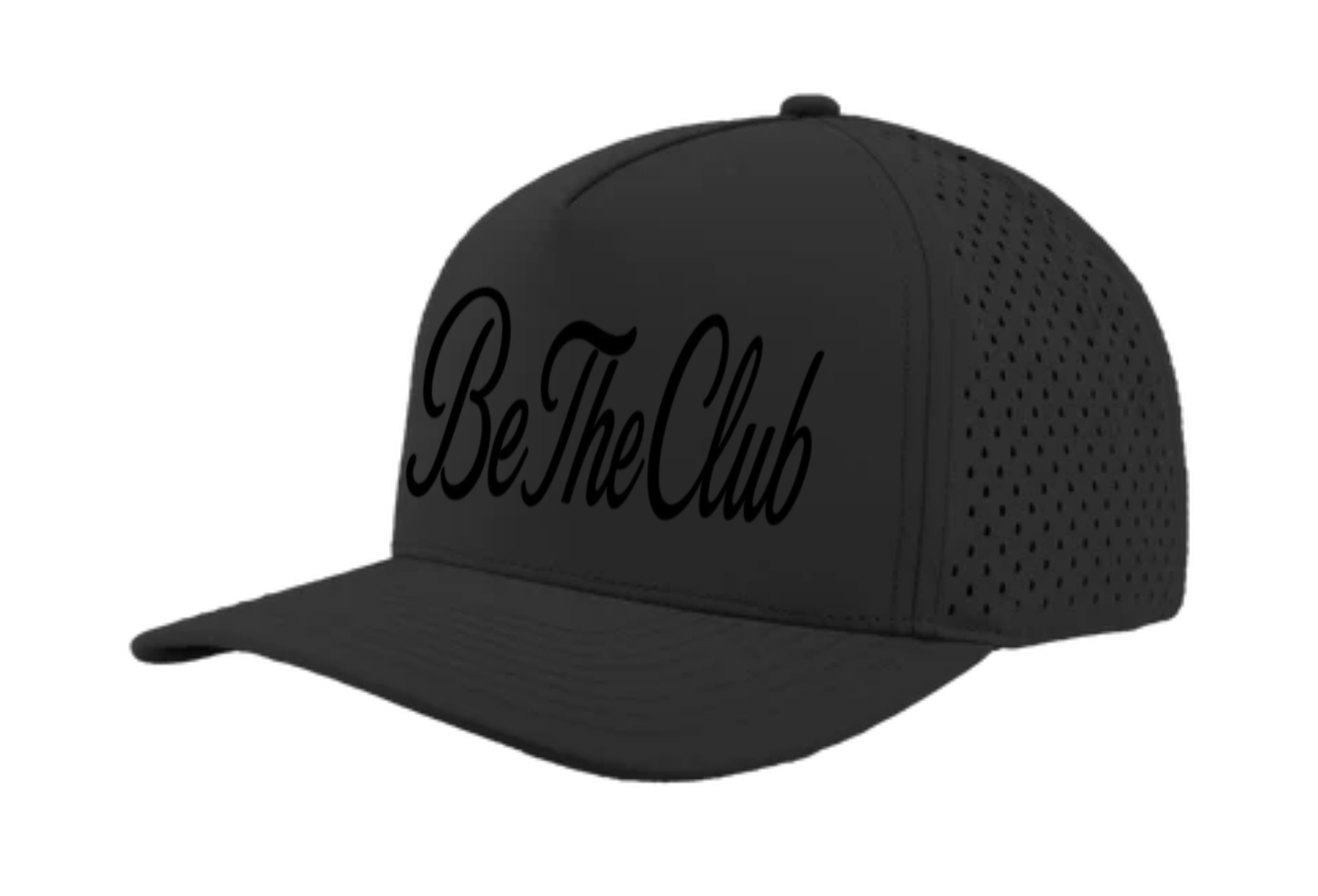 Zapped Hat - Script - Black Text