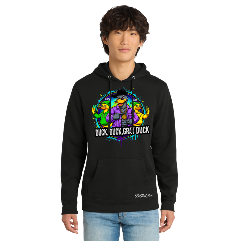 Clubhouse Hoodie - Duck, Duck, Gray Duck