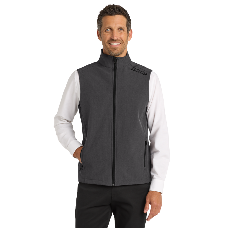 Golf Vest – Signature Shoulder Script Vest for Men – Be the Club