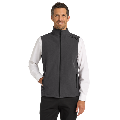 Golf Vest – Signature Shoulder Script Vest for Men – Be the Club