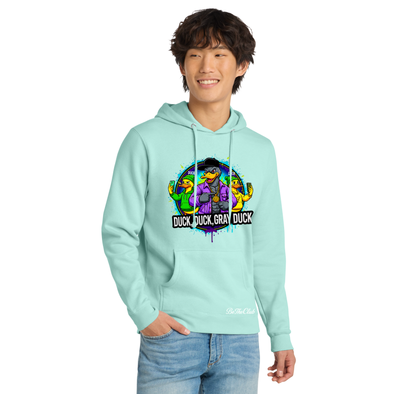 Clubhouse Hoodie - Duck, Duck, Gray Duck
