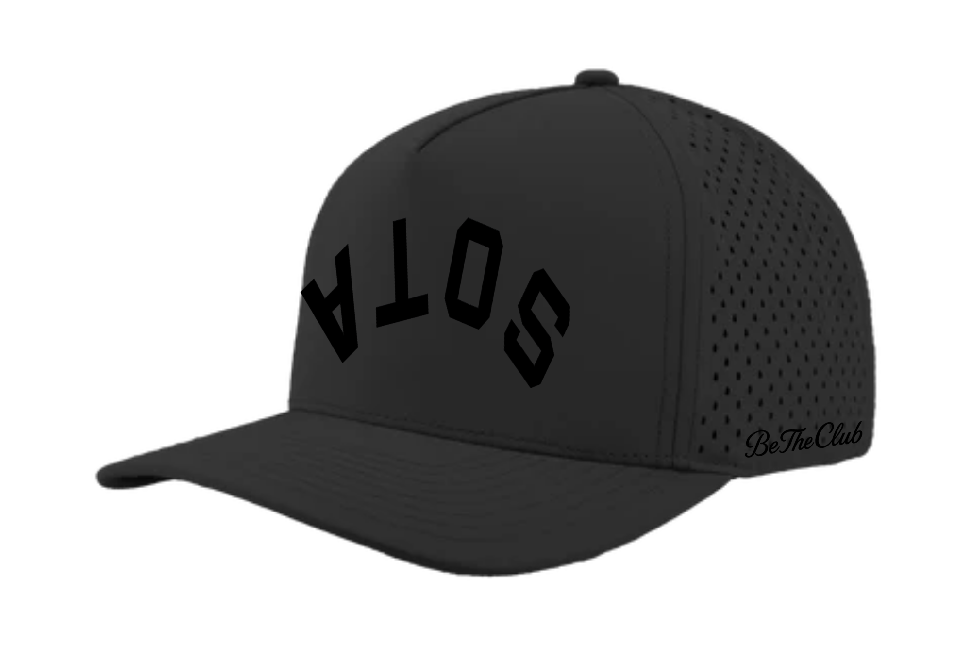 Zapped Hat - SOTA Rally - Black Text