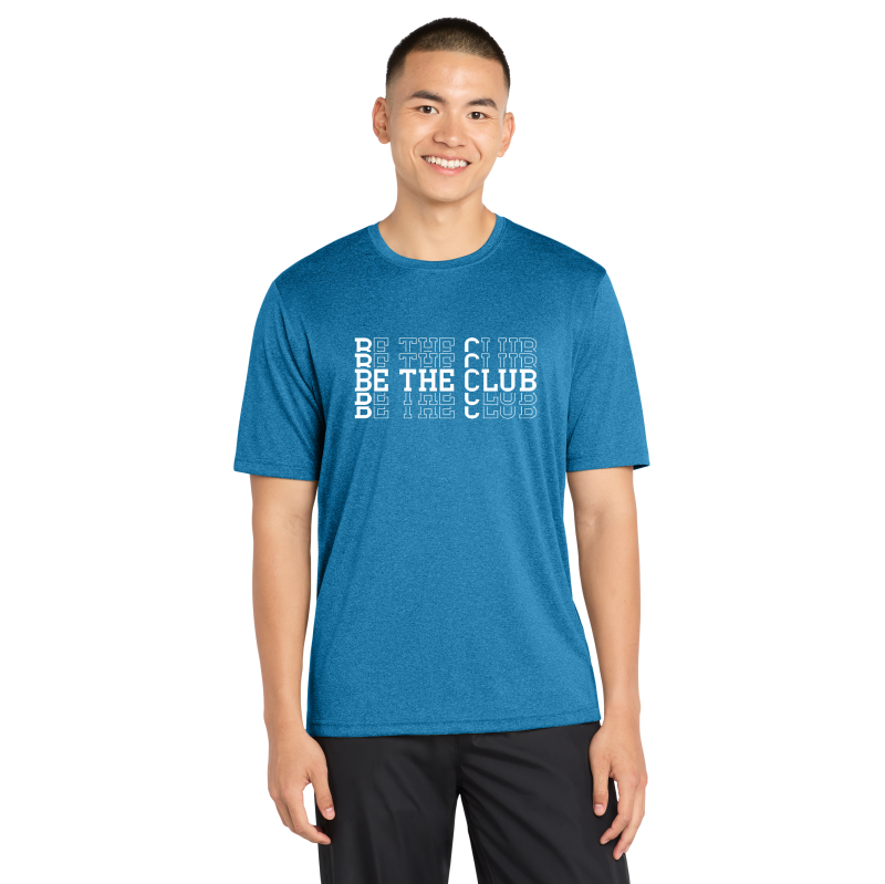 Performance Heathered Tee - Stacked