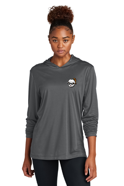 Performance Long Sleeve Hoodie - Golf Girl