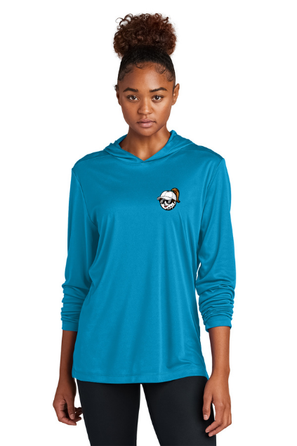 Performance Long Sleeve Hoodie - Golf Girl