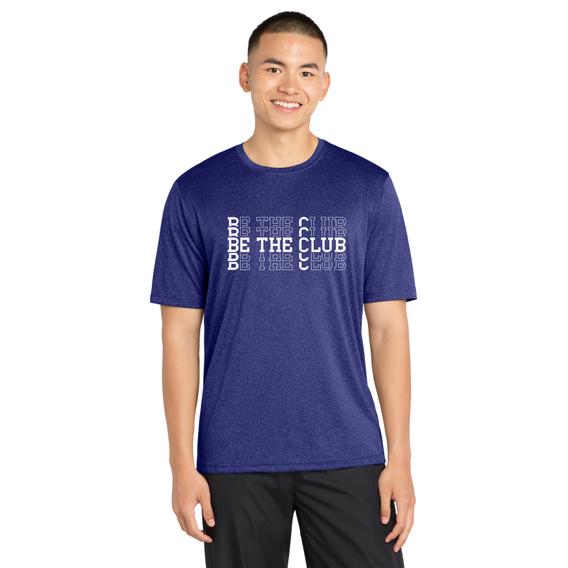 Performance Heathered Tee - Stacked