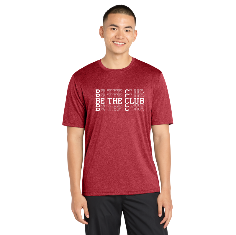 Performance Heathered Tee - Stacked