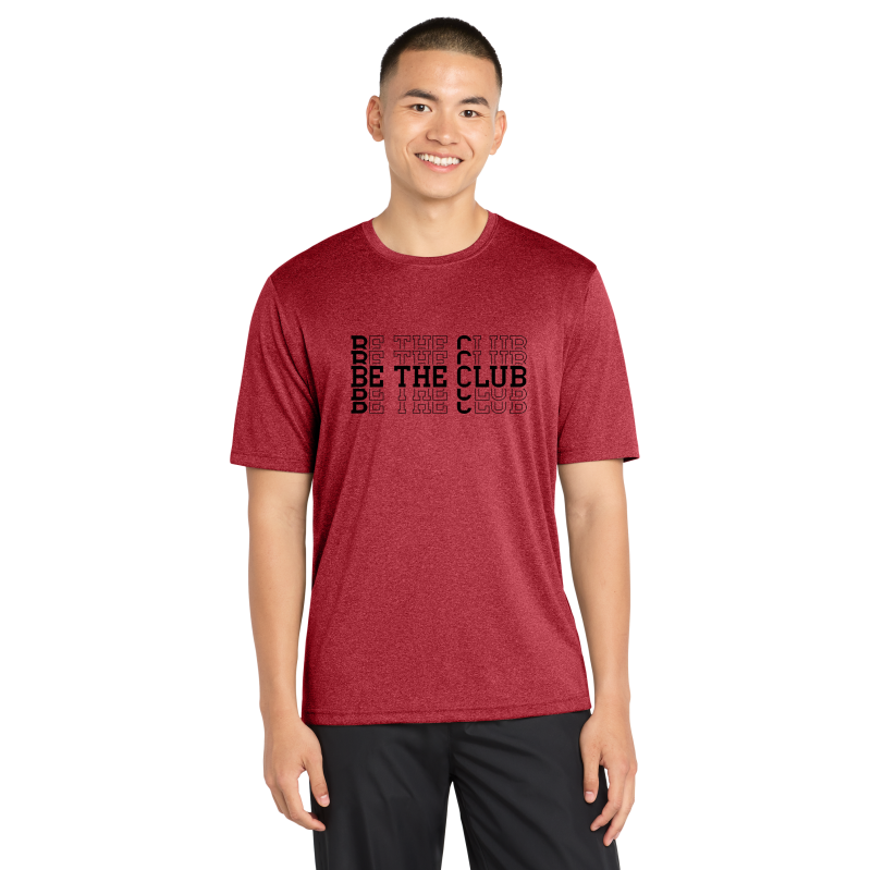 Performance Heathered Tee - Stacked