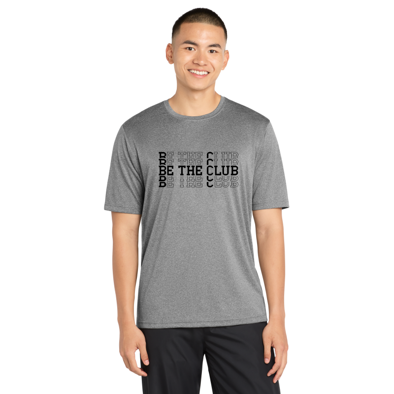 Performance Heathered Tee - Stacked
