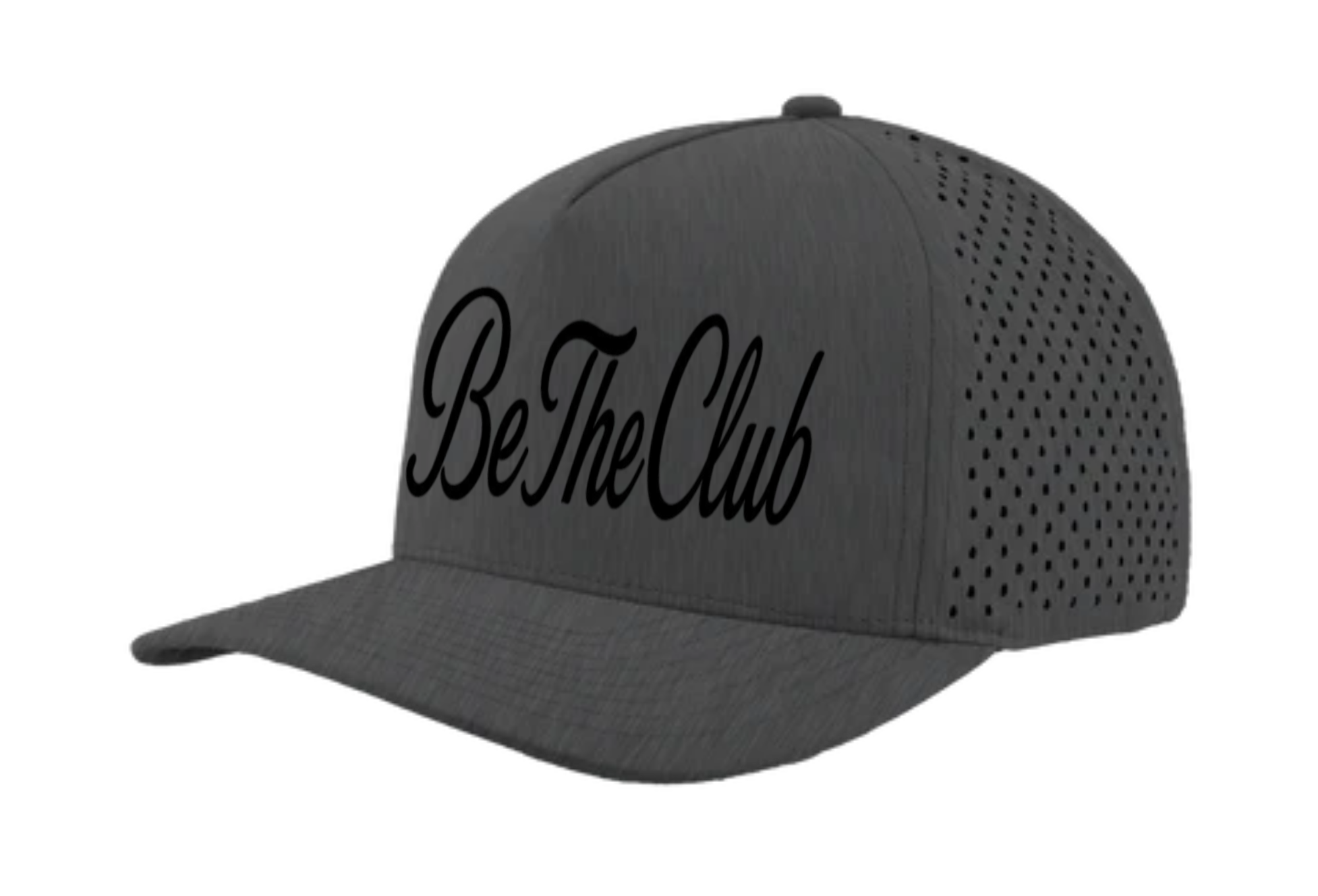 Zapped Hat - Script - Black Text