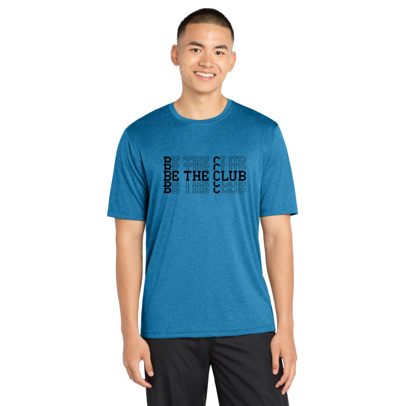 Performance Heathered Tee - Stacked