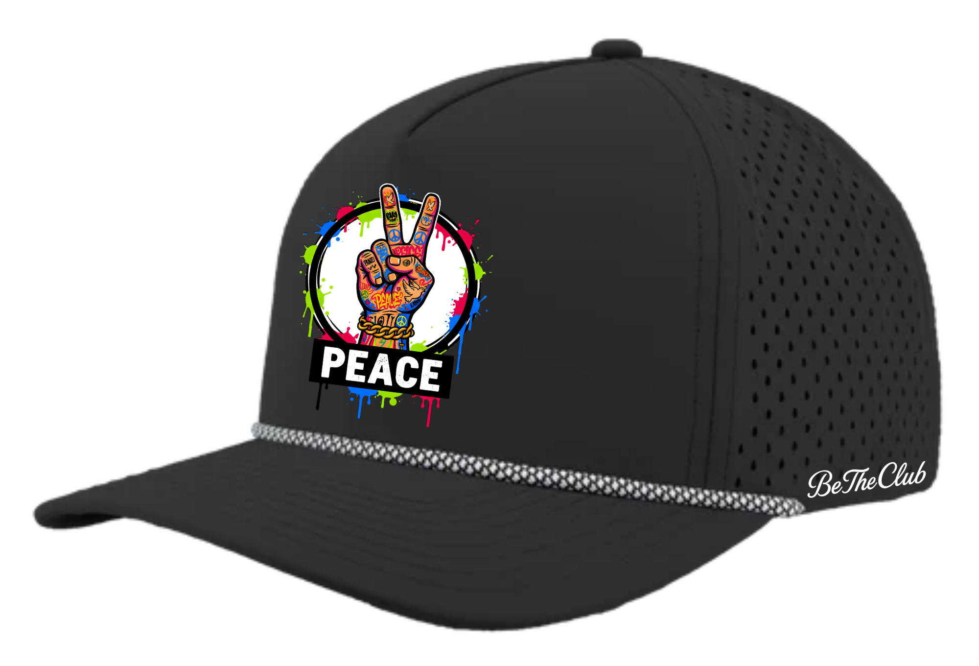 Zapped Hat + Rope - Peace