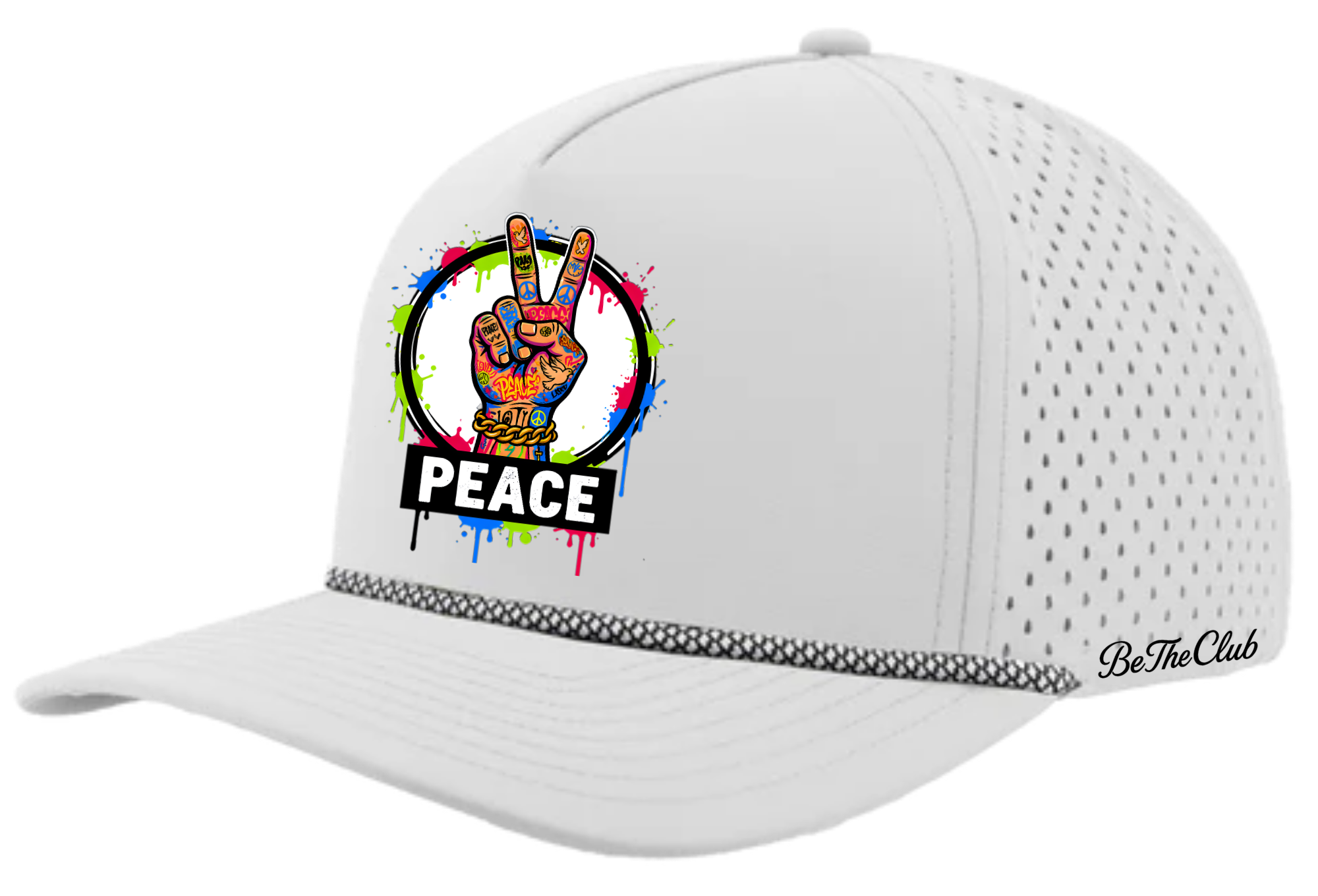 Zapped Hat + Rope - Peace