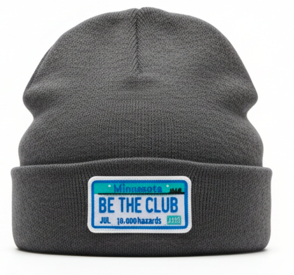 License Plate Beanie