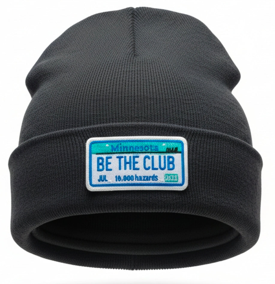 License Plate Beanie